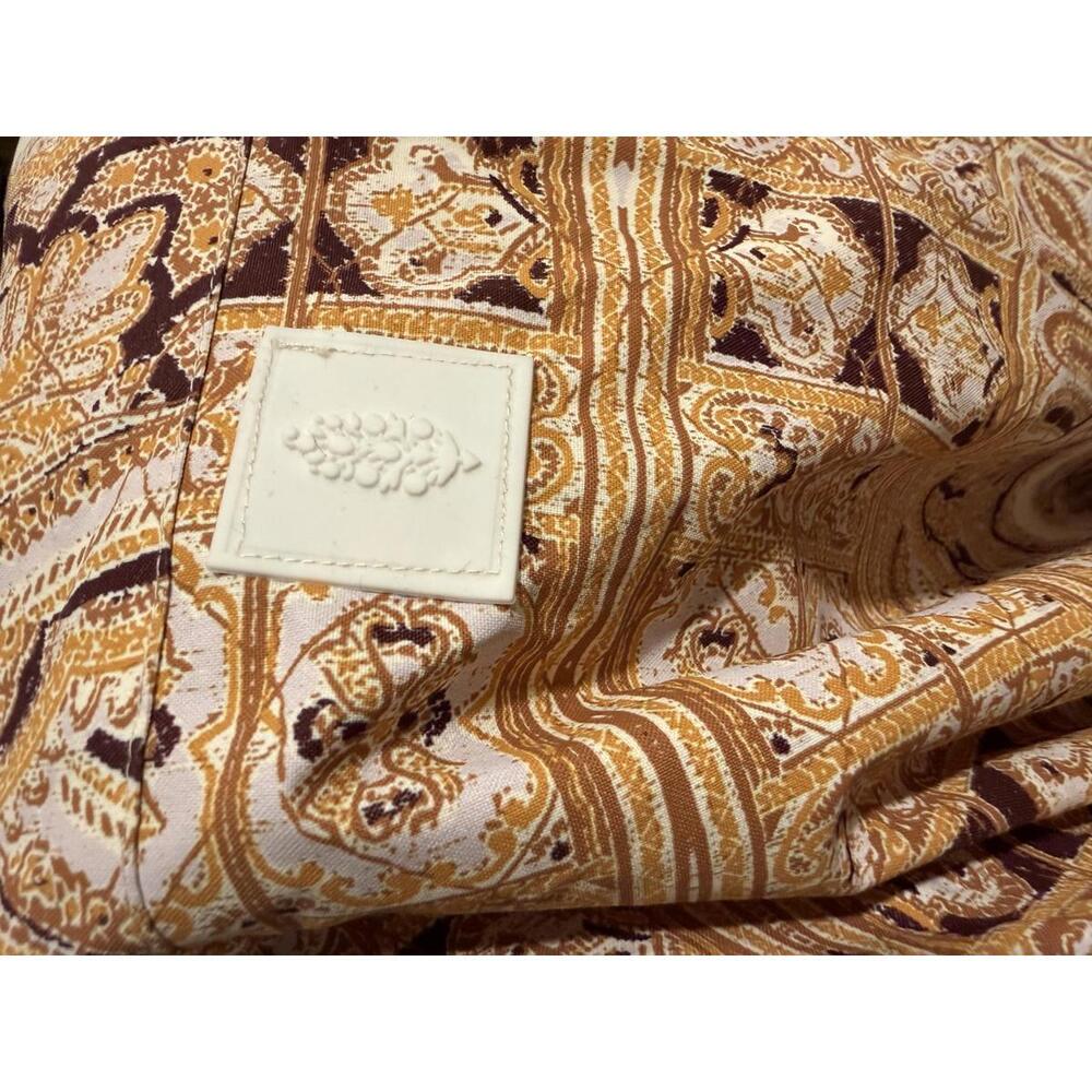 Free People Movement Alpine Glow Ski Pullover in Brushed Sail Paisley Size M - Picture 7 of 9